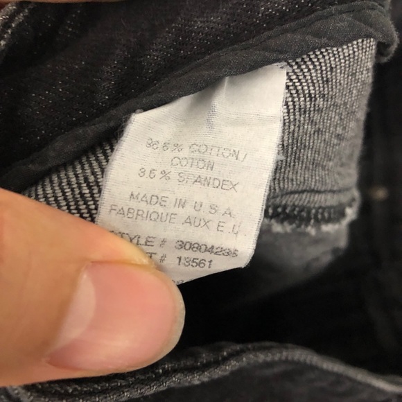 Theory Black Flare Leg Stretch Denim Jeans Mid-rise Made in USA - Picture 6 of 6